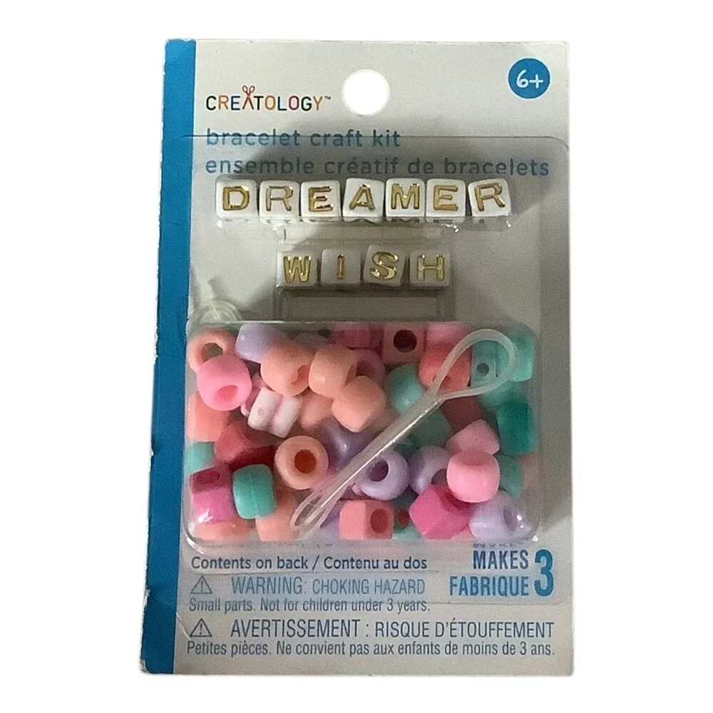 Dreamer Wish Bracelet Craft Kit‎ By Creatology - Makes 3 Bracelets
